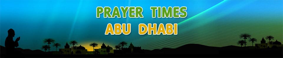 prayer times abu dhabis